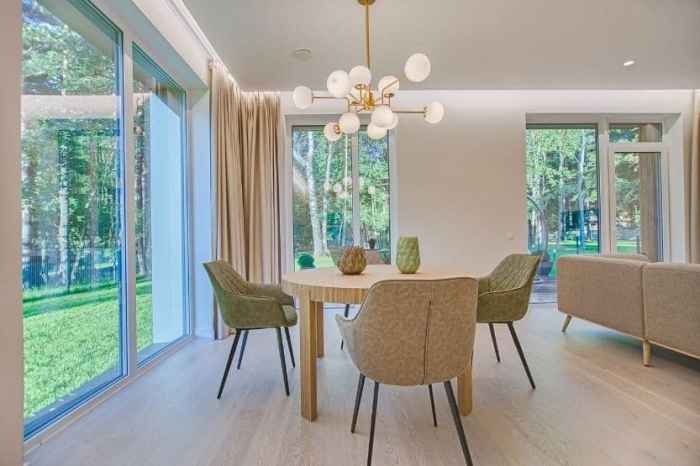 Efficient hung okna doors