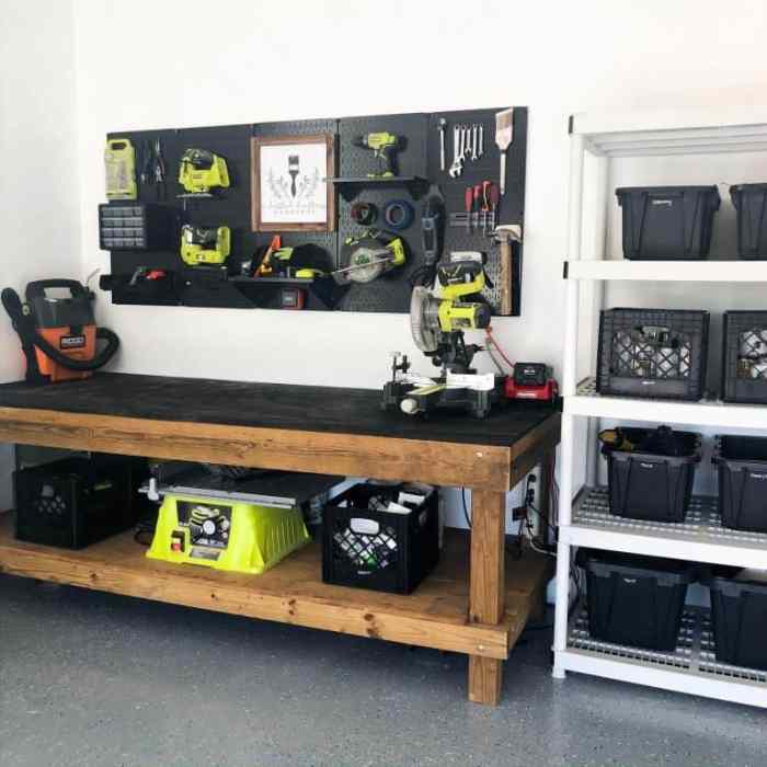 Tool storage ideas for small garages