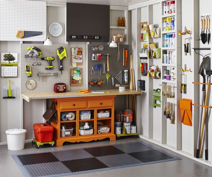 DIY garage organization ideas
